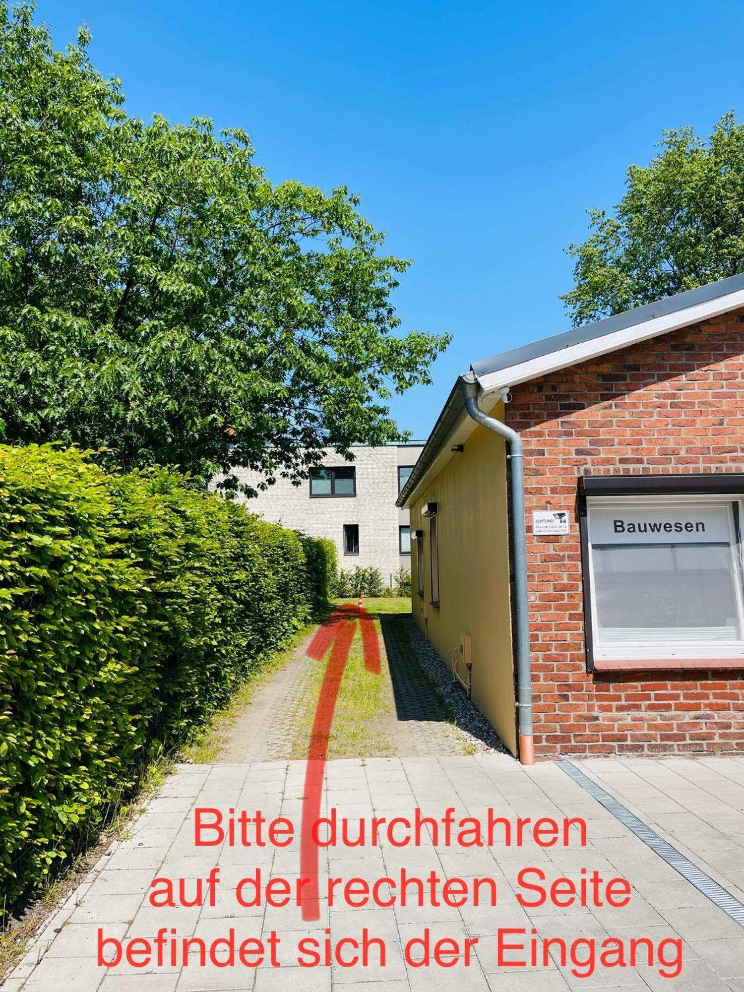 Bungalow-Wohnung Nahe Flughafen Hamburg Norderstedt Eksteriør billede