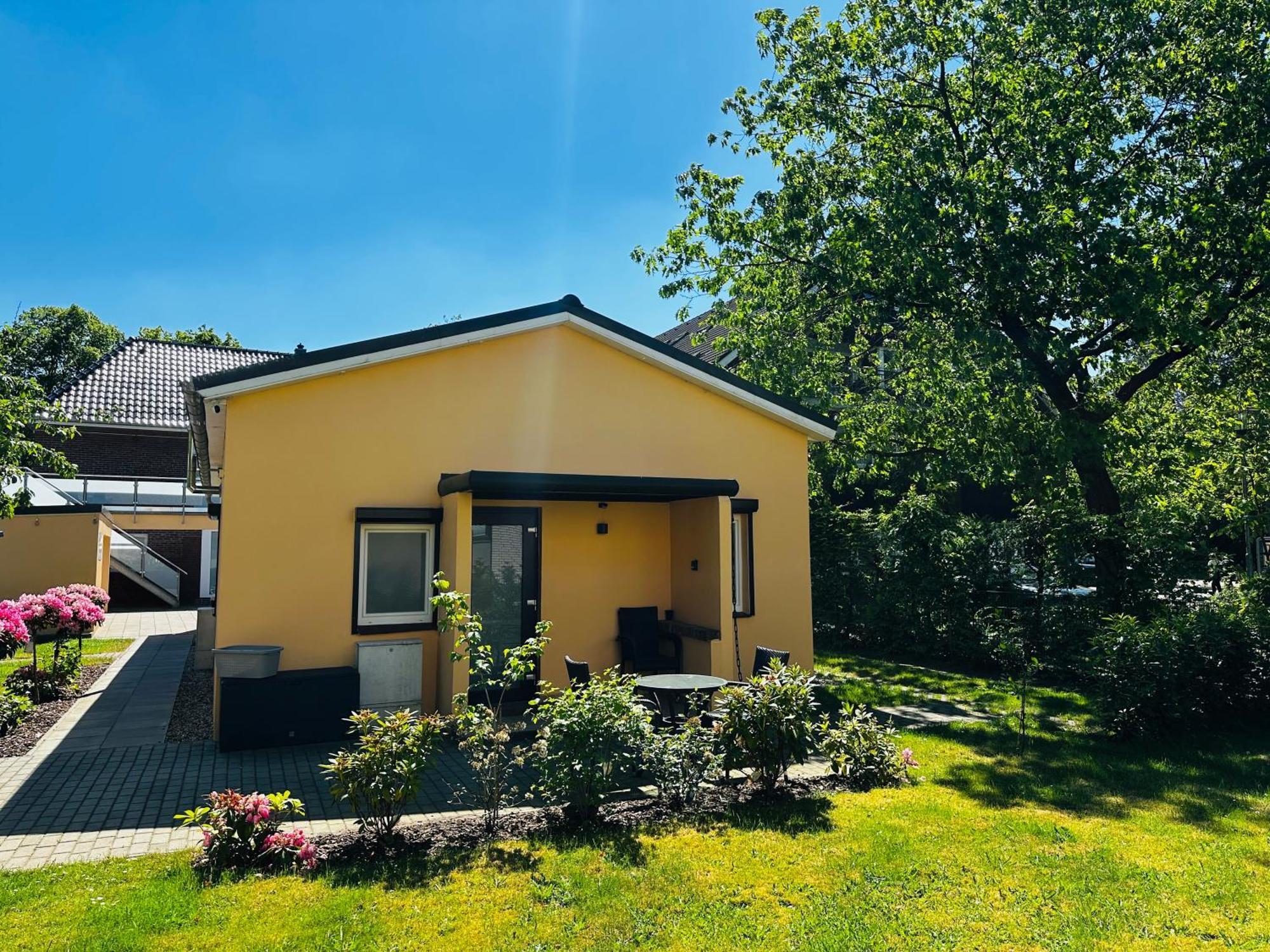 Bungalow-Wohnung Nahe Flughafen Hamburg Norderstedt Eksteriør billede