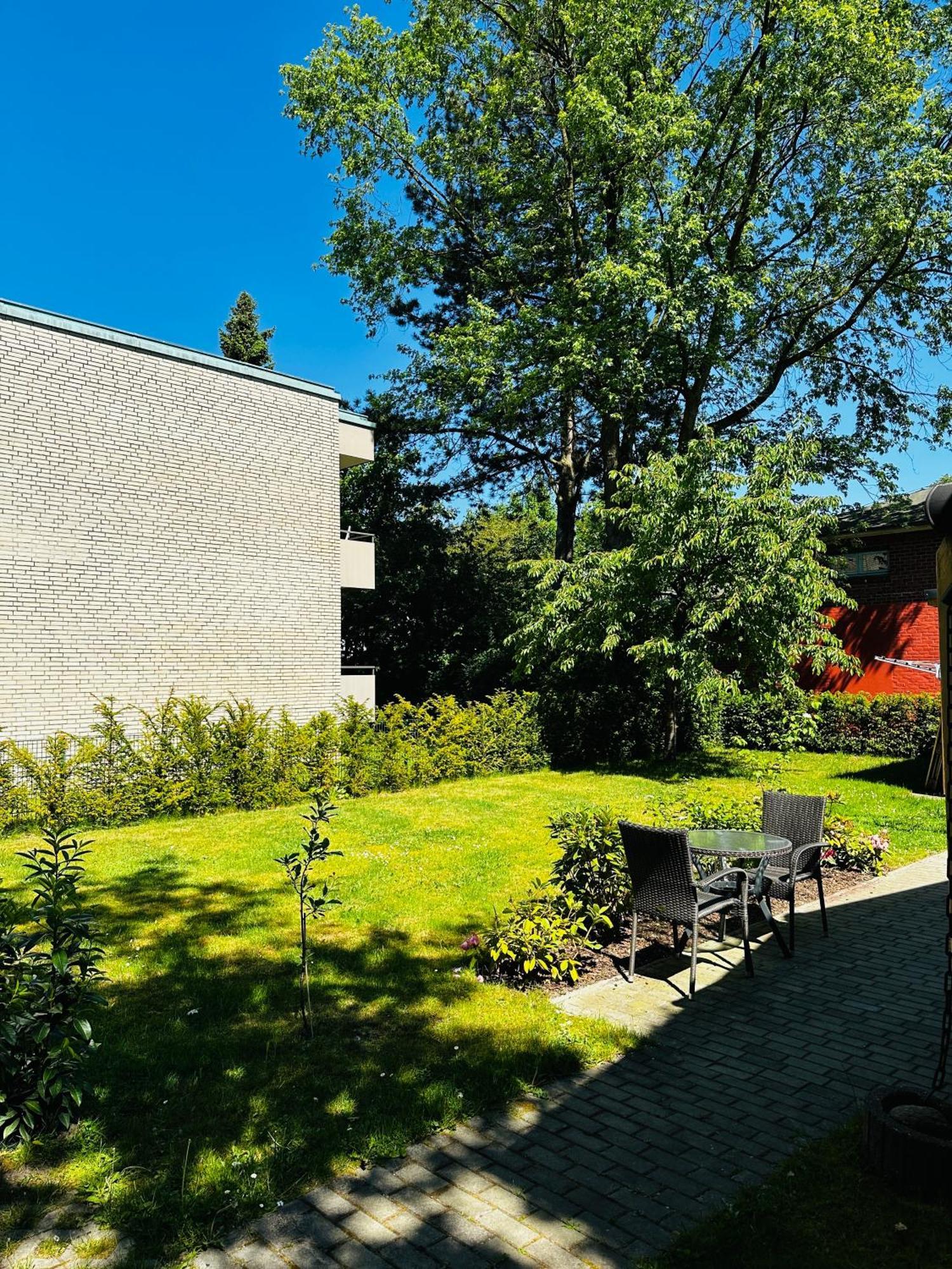 Bungalow-Wohnung Nahe Flughafen Hamburg Norderstedt Eksteriør billede
